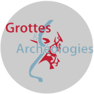 Logo trans rond Grottes Archéologies