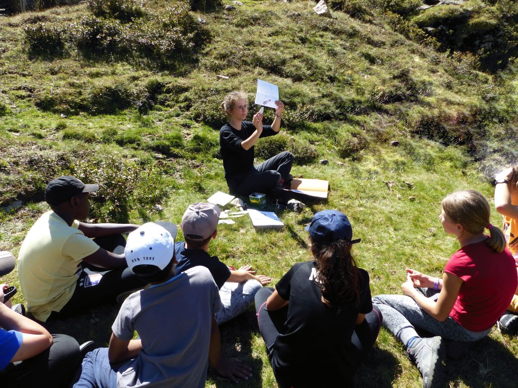 Médiation avec les élèves 