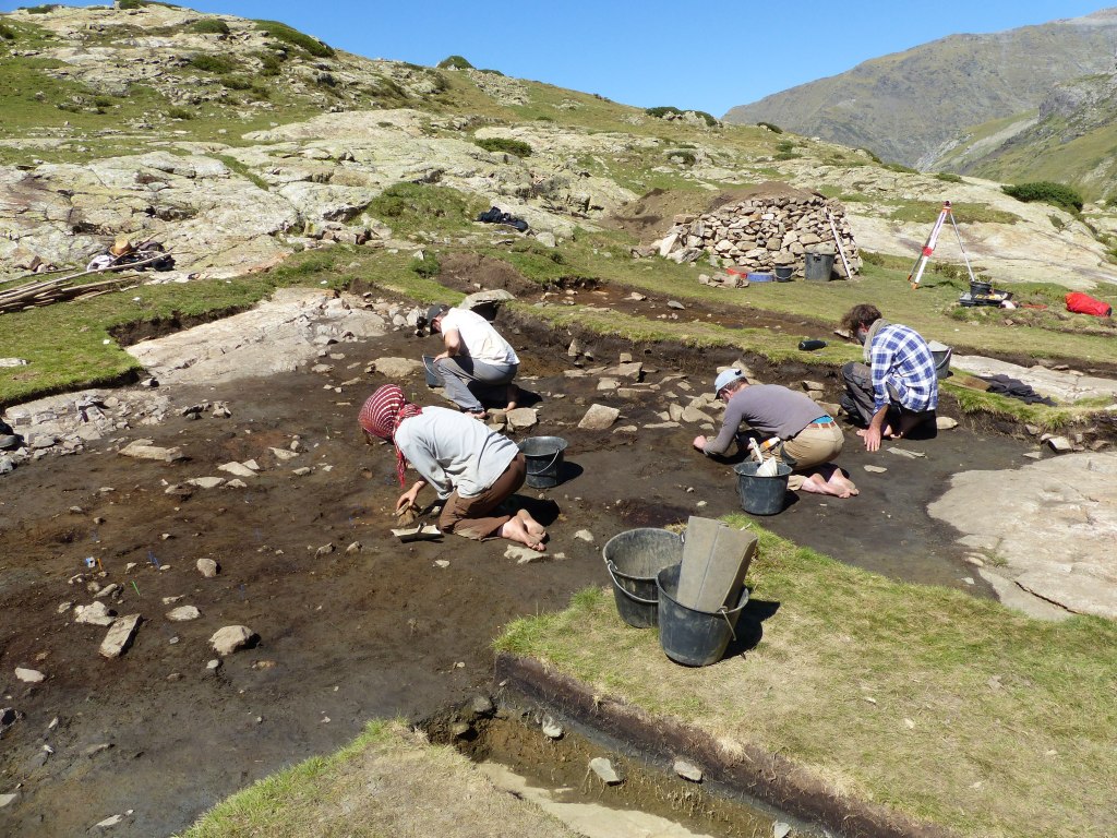 Fouille du cirque de Troumouse
©Grottes&Archéologies